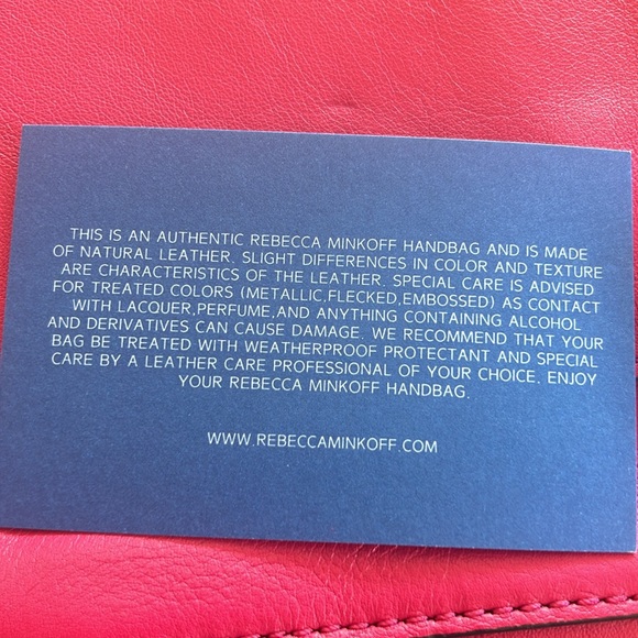 Rebecca Minkoff Nina Clutch crossbody bag in zest color with gold hardware - Picture 9 of 10